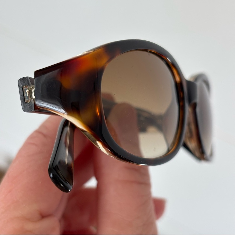 Coach Bonnie S417 Dark Tortoise Shell Sunglasses with Case - Picture 12 of 17